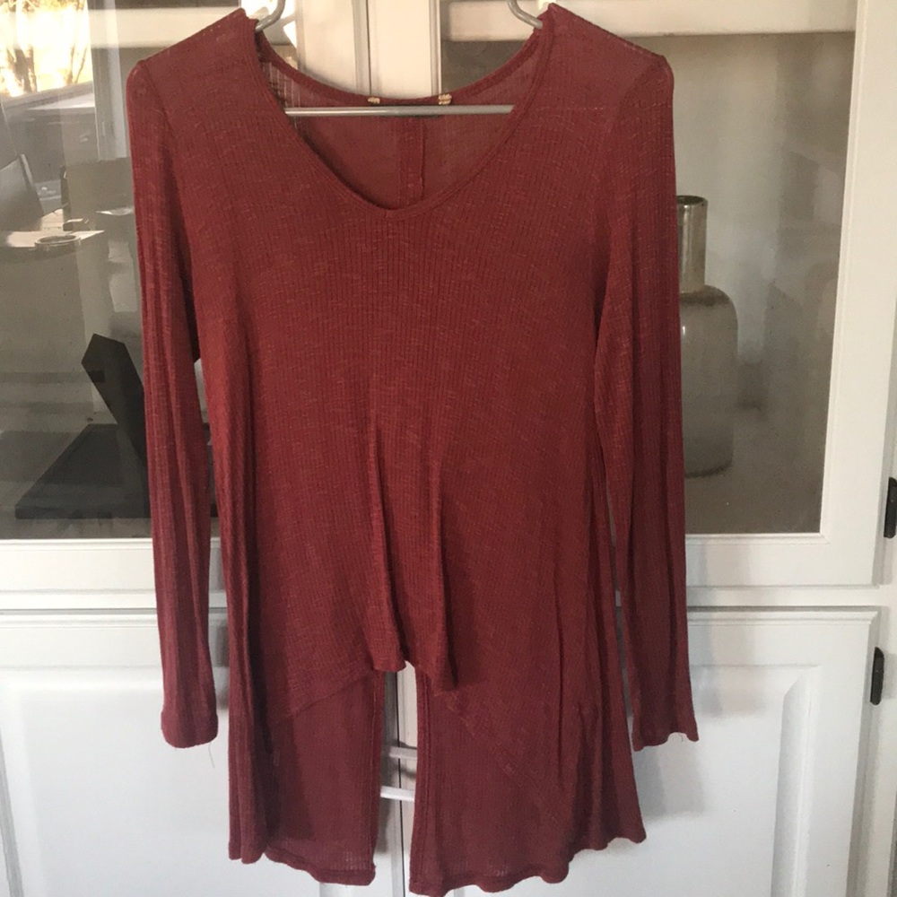 Peyton Jensen cotton long sleeve shirt